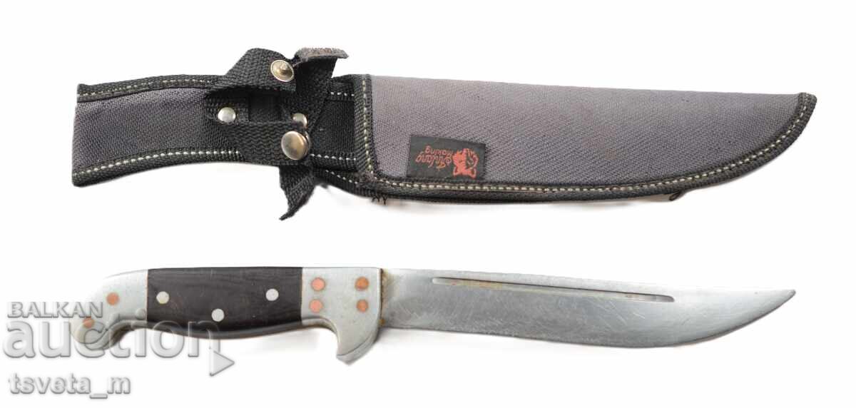 Antique knife with scabbard Antique knife with scabbard