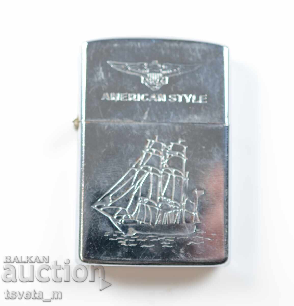 Zippo-type petrol lighter Zippo-type petrol lighter