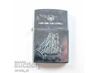 Zippo-type petrol lighter