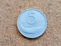 Ιταλία 5 λίρες, 1967