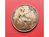 Marea Britanie - 1 penny 1907