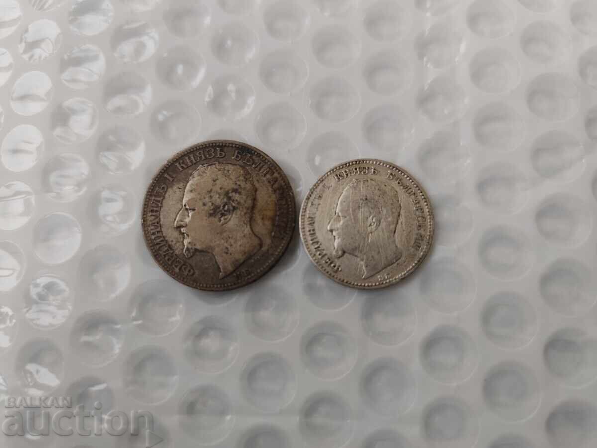 Delivery of 0.01 st. Lot of Silver Coins 1891 - B.Z.C Delivery of 0.01 st. Lot of Silver Coins 1891 - B.Z.C