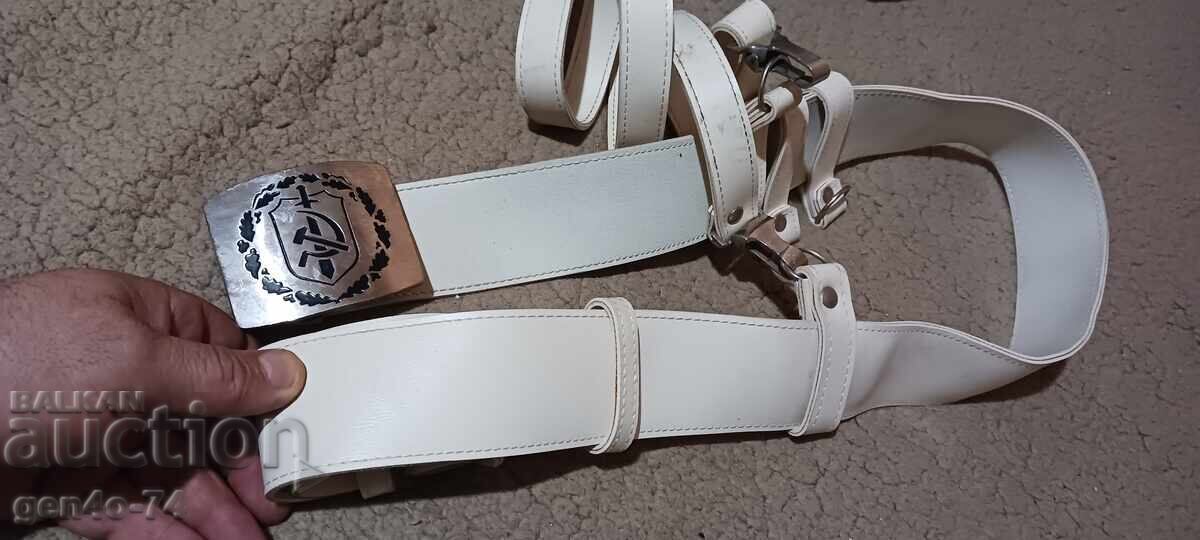 Ζώνη αστυνομικού από την εποχή του σοσιαλισμού (sotsa) με τιμή 100.00 BGN | € 51.13