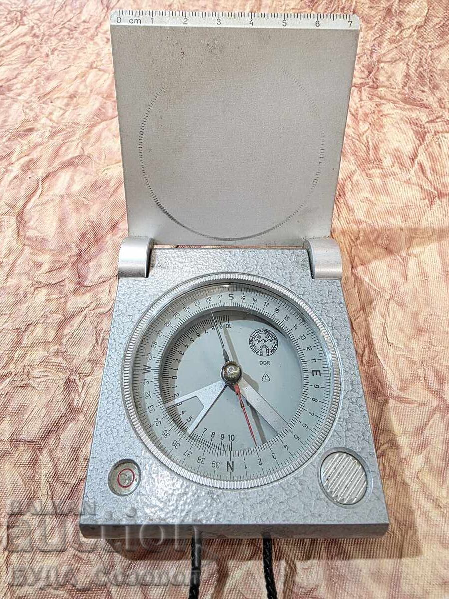 Auction Geodetic compass, Germany, 1970s Auction Geodetic compass, Germany, 1970s
