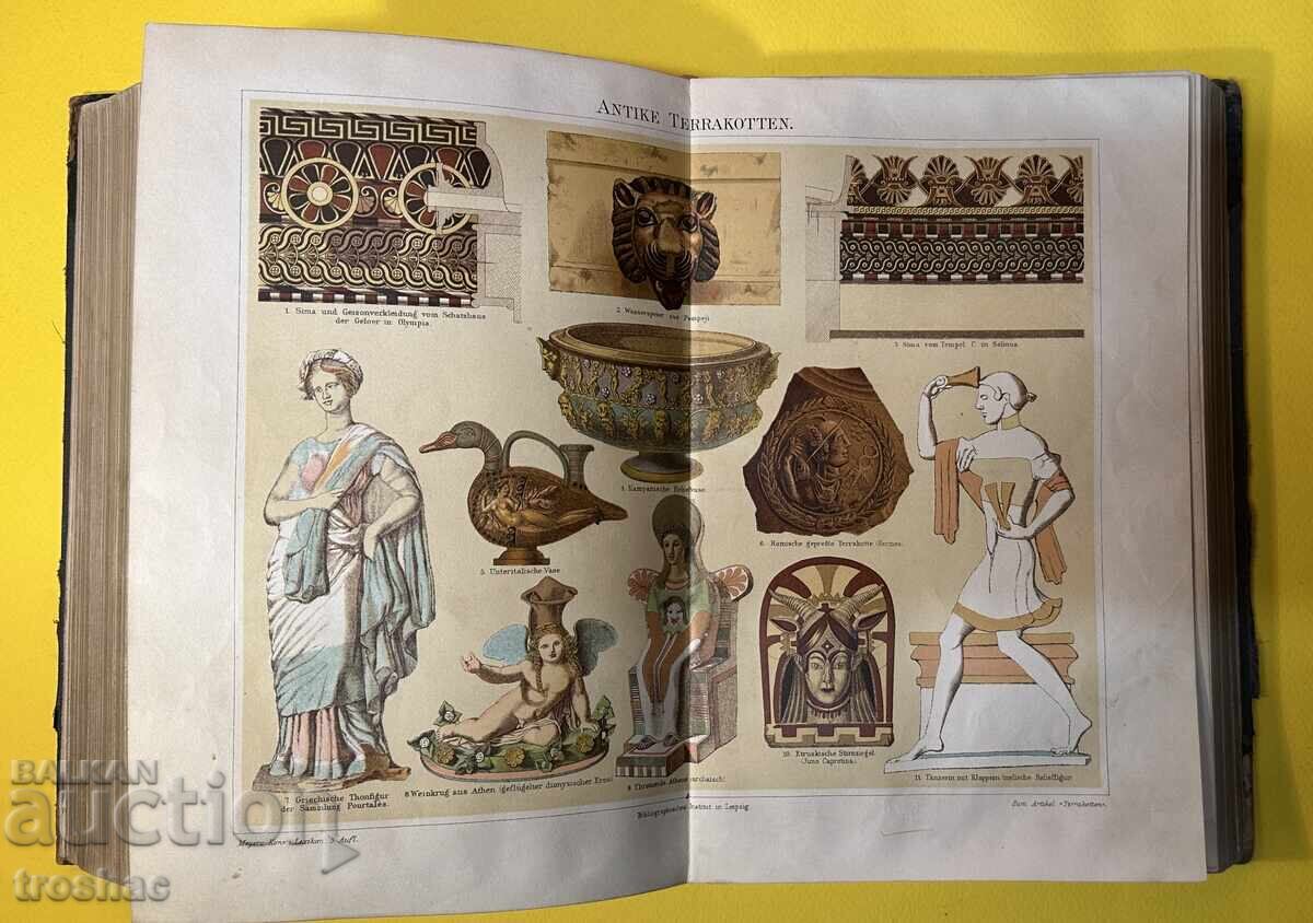 Old Book Reference Work with General Knowledge 1897 - 11 Old Book Reference Work with General Knowledge 1897 - 11