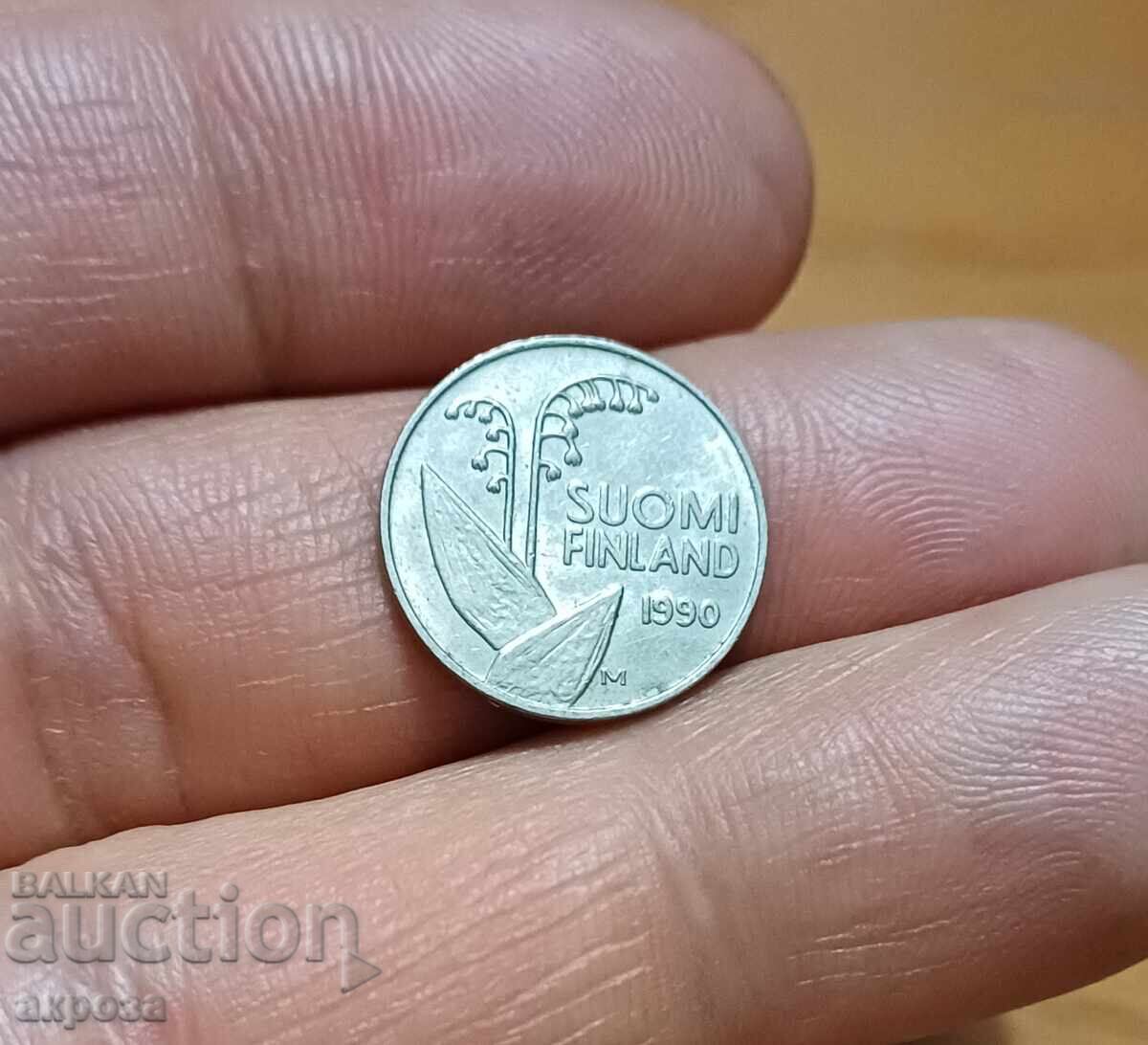 10 πένια Φινλανδίας 1990 με γυαλάδα με τιμή 2.00 BGN | € 1.02