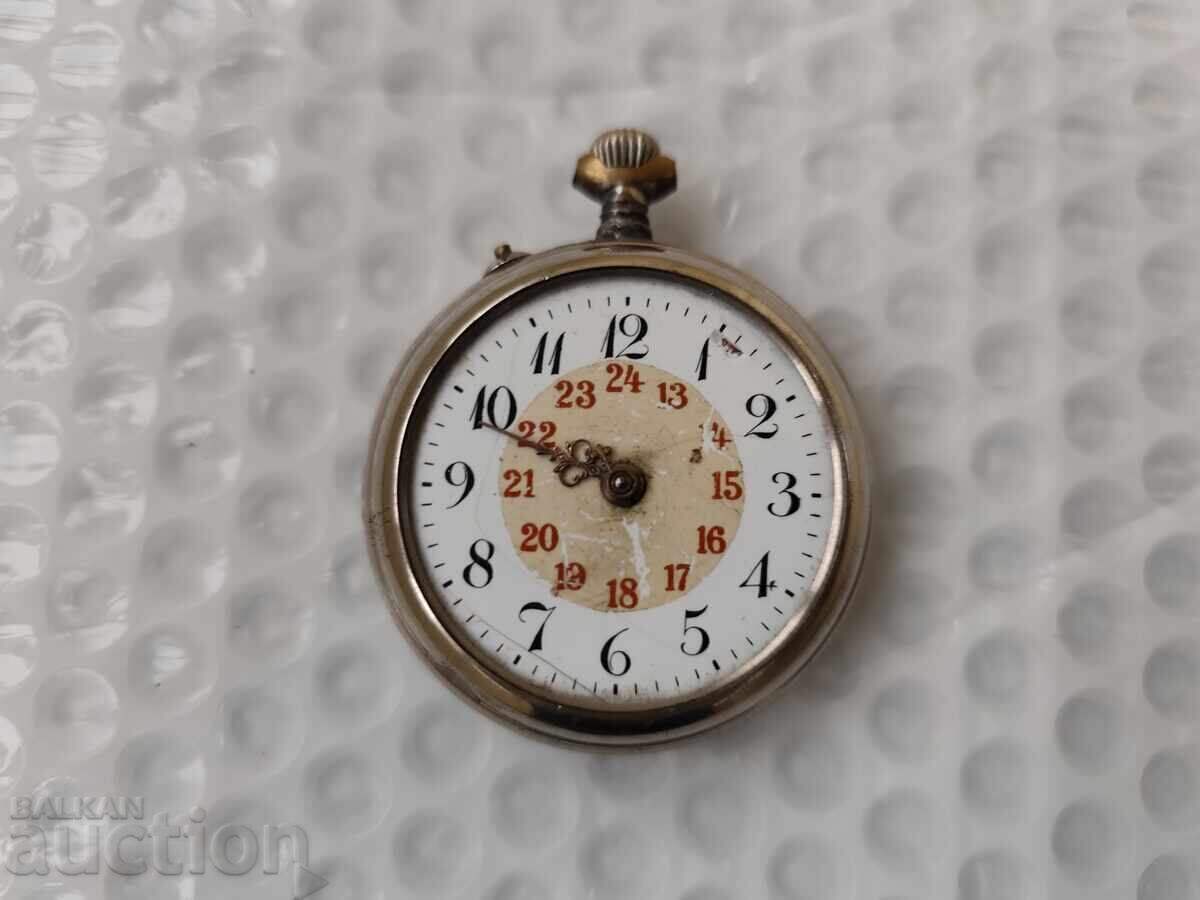 0.01 st. Old Pocket Watch - No Glass - B.Z.C