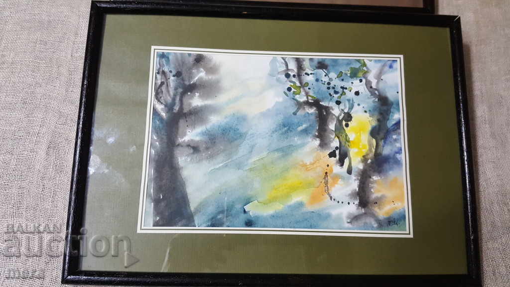 A series of two original watercolors with price 65.00 BGN | € 33.23 A series of two original watercolors with price 65.00 BGN | € 33.23