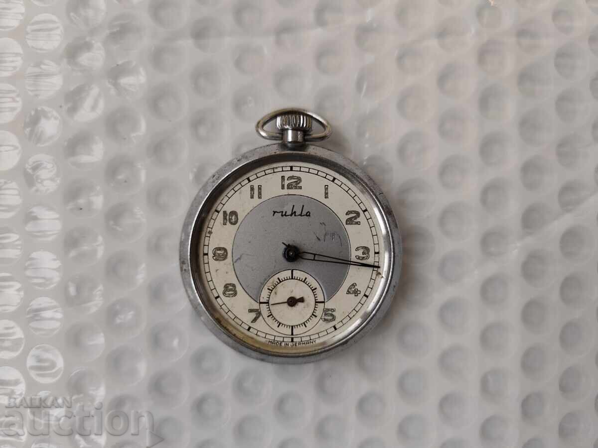 Auction 0.01 st. Old Pocket Watch - No Glass - B.Z.C Auction 0.01 st. Old Pocket Watch - No Glass - B.Z.C