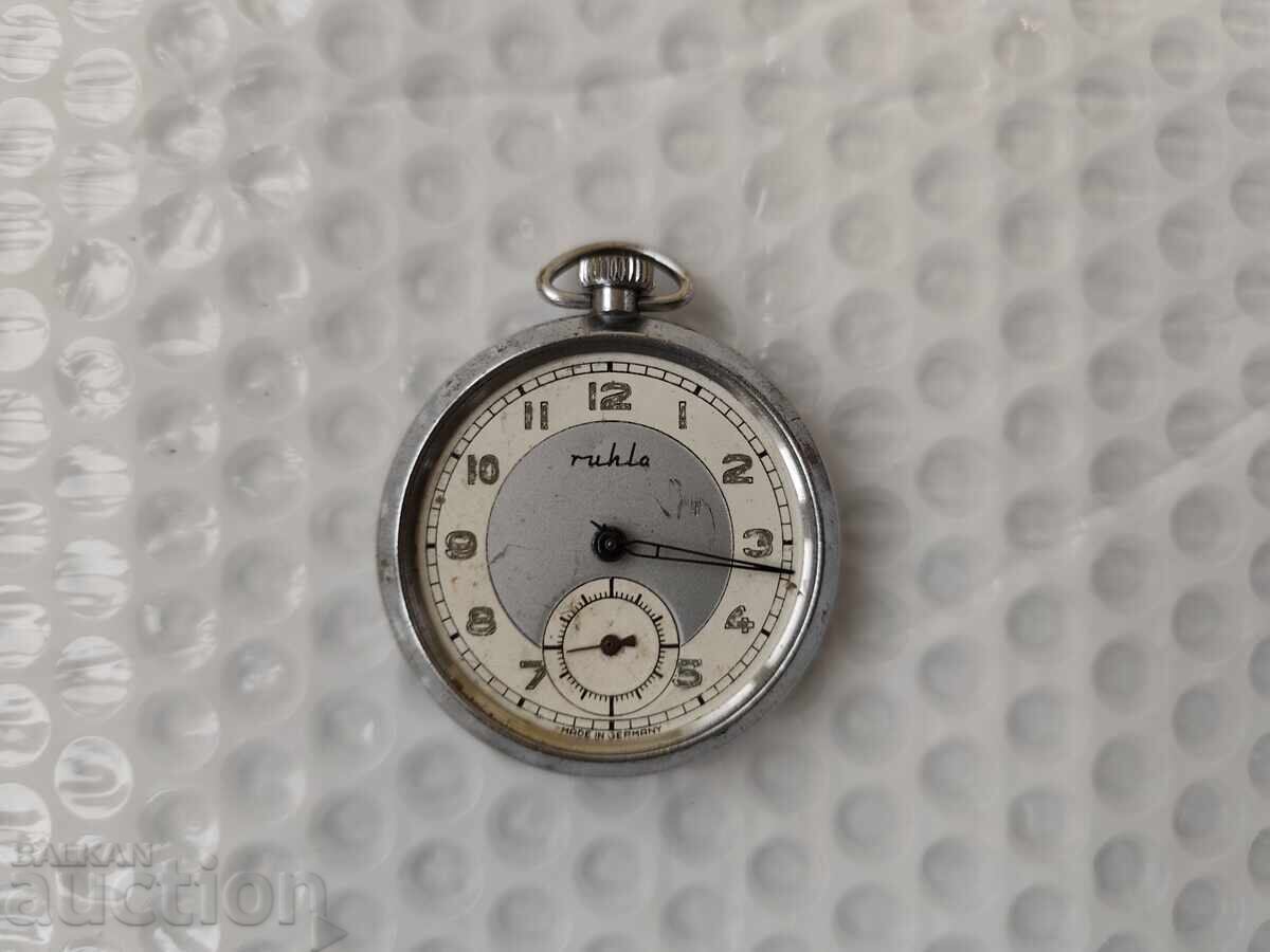 0.01 st. Old Pocket Watch - No Glass - B.Z.C 0.01 st. Old Pocket Watch - No Glass - B.Z.C