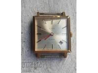 Ανδρικό μηχανικό ρολόι Slava - 20 micron επιχρύσωση