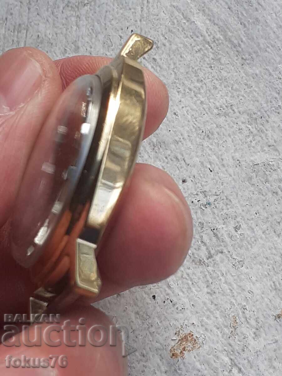 Ανδρικό μηχανικό ρολόι Slava - 10 micron επιχρύσωση - 5 Ανδρικό μηχανικό ρολόι Slava - 10 micron επιχρύσωση - 5