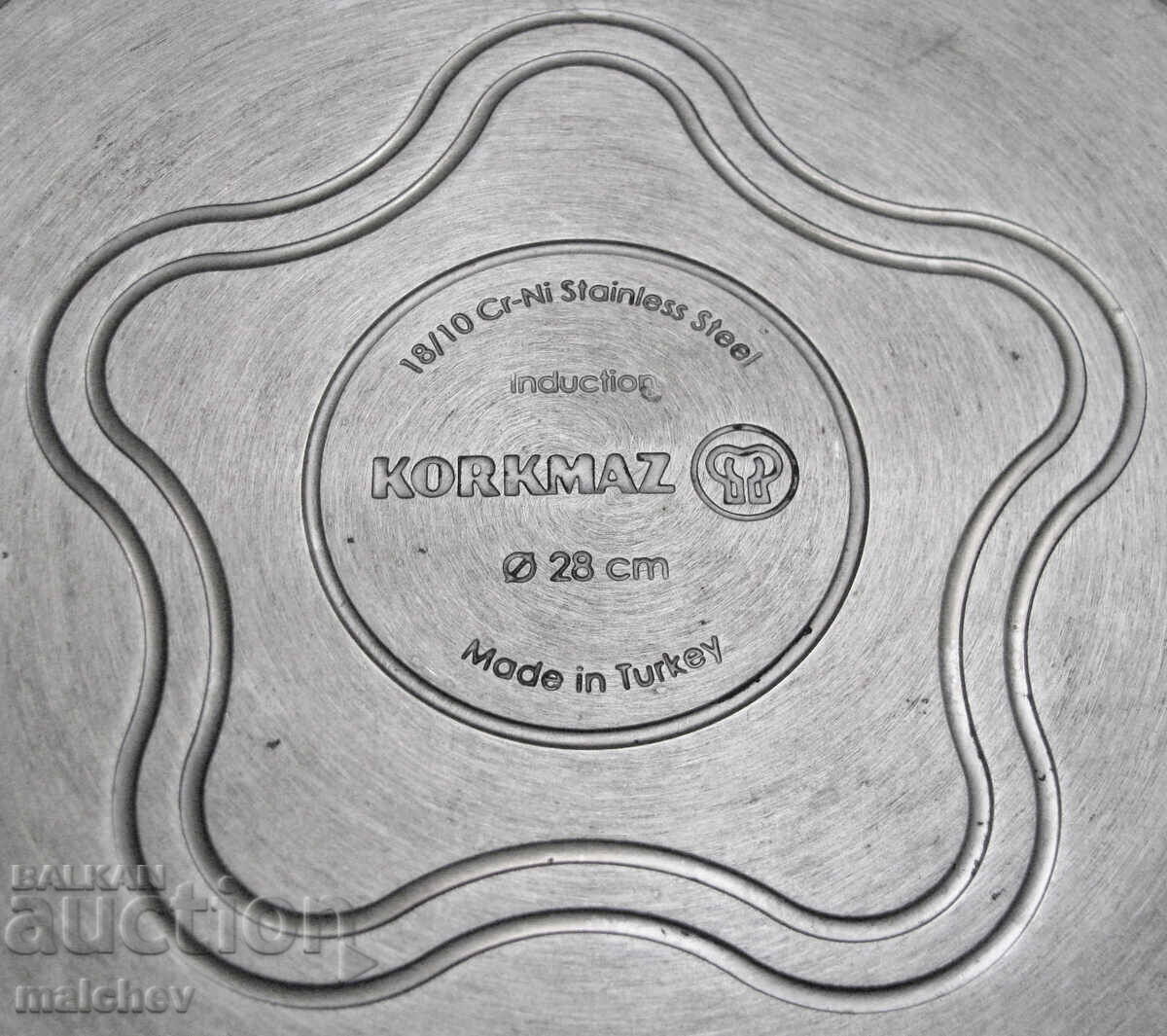 Μεγάλο τηγάνι Korkmaz 28 εκ. κάψουλα πυθμένας λαβή βακελίτη - 7 Μεγάλο τηγάνι Korkmaz 28 εκ. κάψουλα πυθμένας λαβή βακελίτη - 7