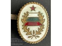 42325 Βουλγαρία κοκάρδα αξιωματικού σμάλτο 50's