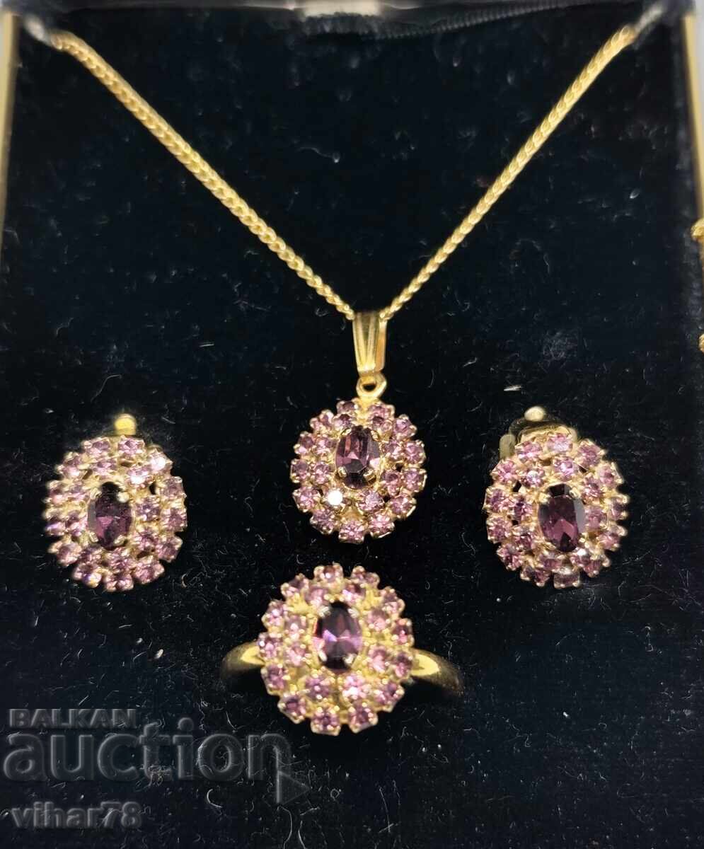 Σετ-δαχτυλίδι-μενταγιόν και σκουλαρίκια - 5 Σετ-δαχτυλίδι-μενταγιόν και σκουλαρίκια - 5