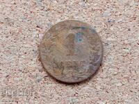 Olanda 1 cent, 1882