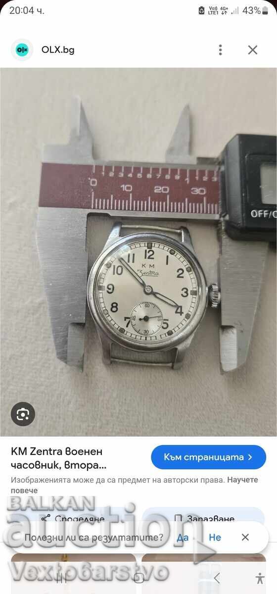 Часовник -,,ЗЕНТРА"-ВОЕНЕН-ПЕРФЕКТЕН!!! - 8