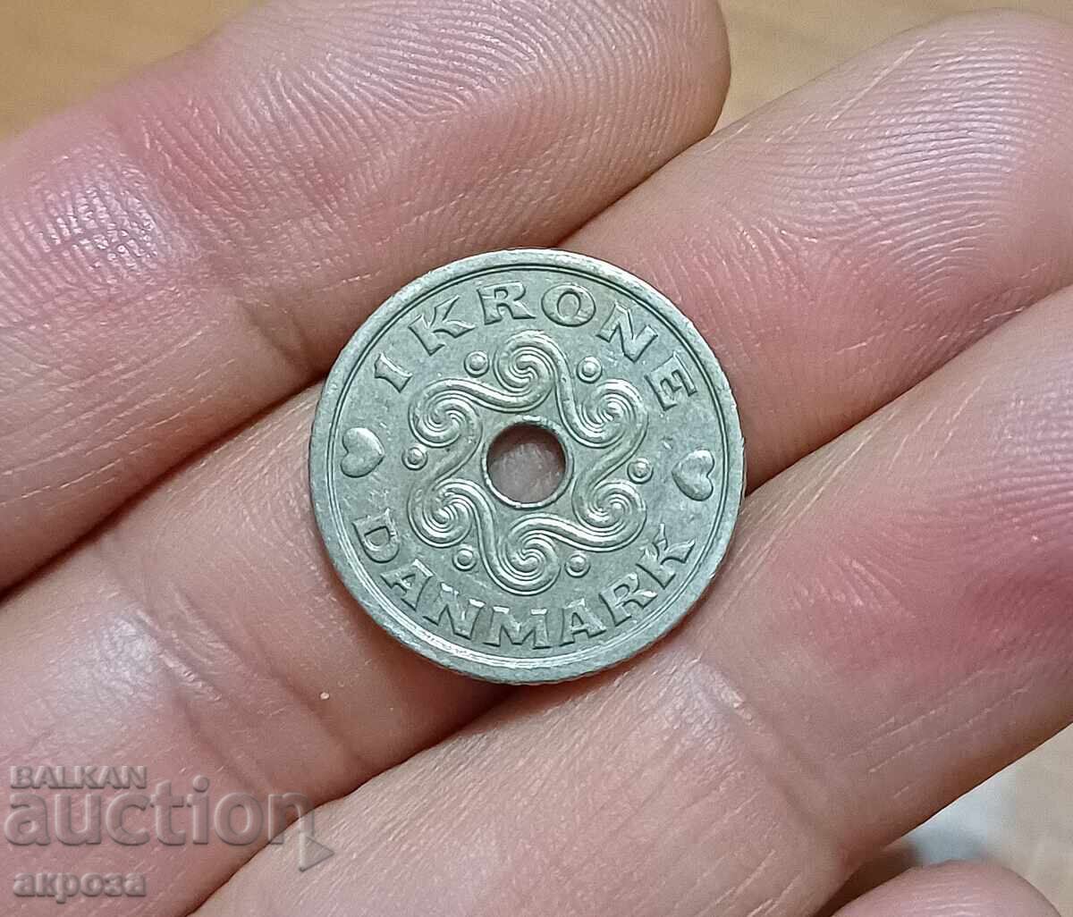 1 κορώνα Δανίας 1992