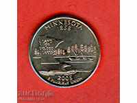 САЩ  USA 25 cent емисия issue 2005 P MINESOTA НОВА UNC