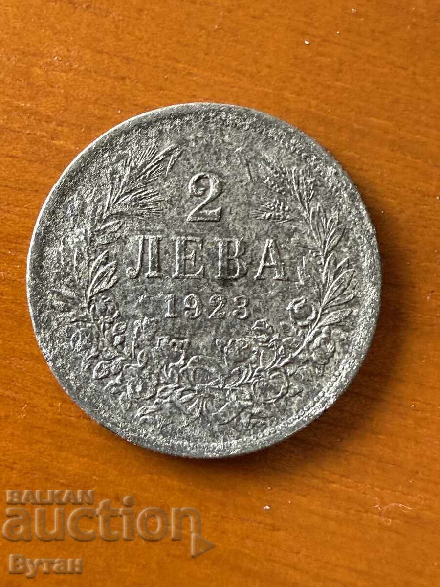 2 leva 1923 Βασίλειο της Βουλγαρίας 2 leva 1923 Βασίλειο της Βουλγαρίας