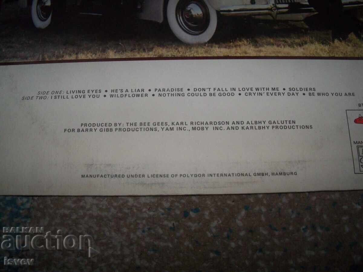 Auction Bee Gees album Living Eyes BTA 11278 Balkanton 1984 Auction Bee Gees album Living Eyes BTA 11278 Balkanton 1984