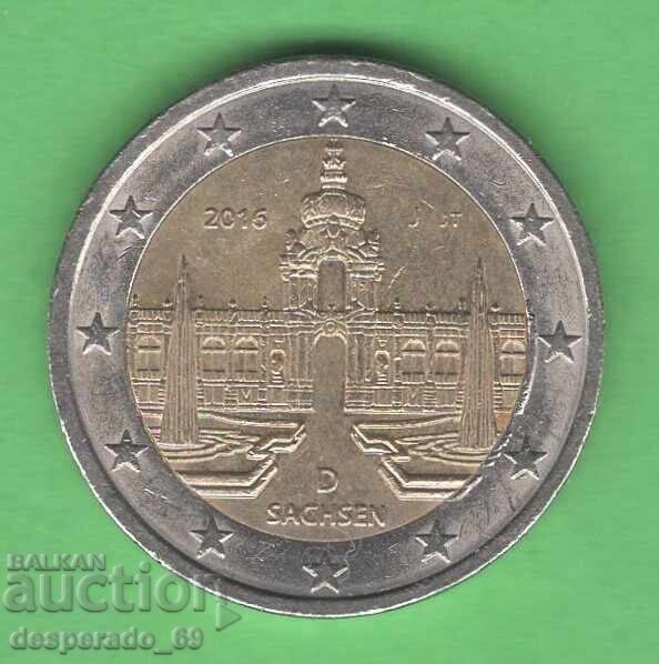 (¯` '• .¸ 2 euro 2016 D GERMANIA ¸. •' ´¯) (¯` '• .¸ 2 euro 2016 D GERMANIA ¸. •' ´¯)