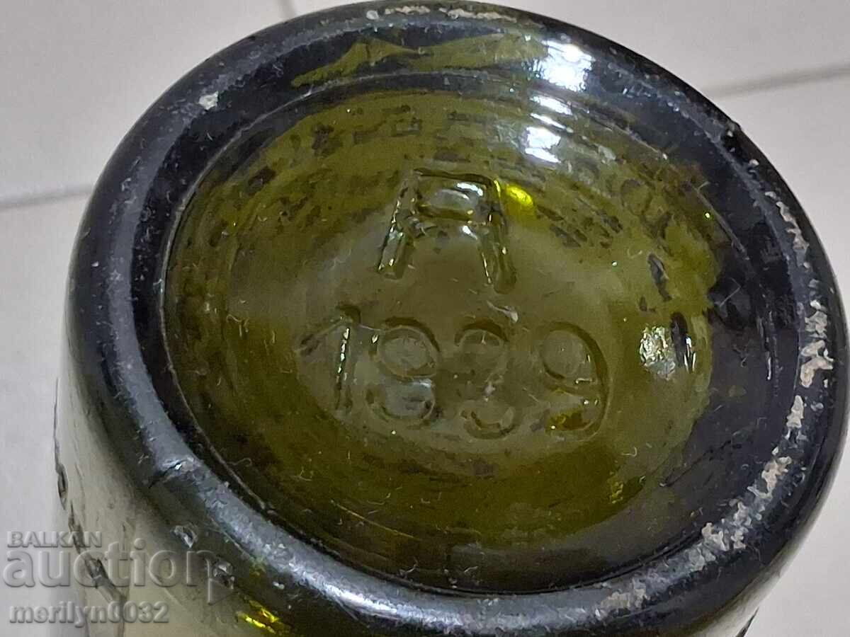 Румънска бирена бутилка BUCURESTI Кралство Румъния - 5 Румънска бирена бутилка BUCURESTI Кралство Румъния - 5