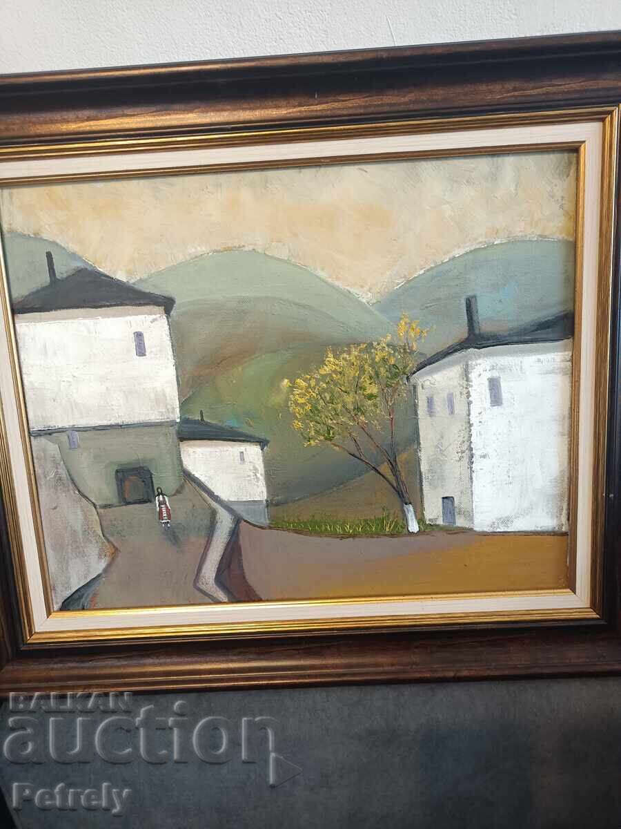 Ελαιογραφία με τιμή 220.00 BGN | € 112.48 Ελαιογραφία με τιμή 220.00 BGN | € 112.48