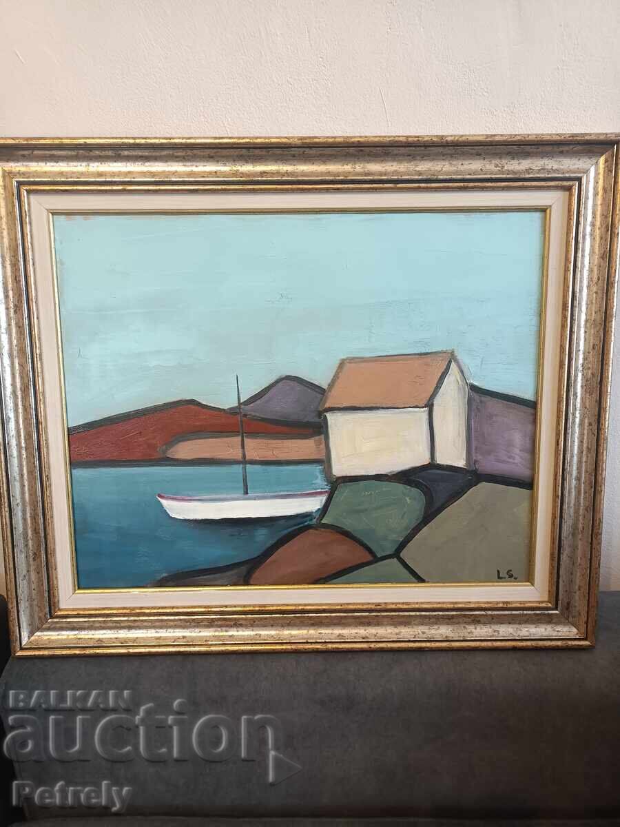 Ελαιογραφία με τιμή 200.00 BGN | € 102.26 Ελαιογραφία με τιμή 200.00 BGN | € 102.26