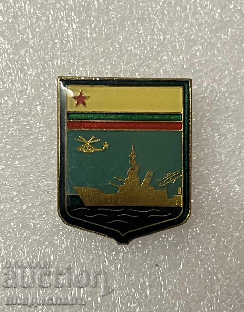 Στρατιωτικό σήμα Πολεμικού Ναυτικού ΛΔΒ - βαρύ μέταλλο Στρατιωτικό σήμα Πολεμικού Ναυτικού ΛΔΒ - βαρύ μέταλλο