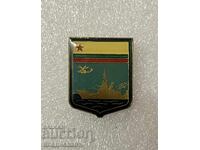 военна значка ВМС НРБ - тежък метал