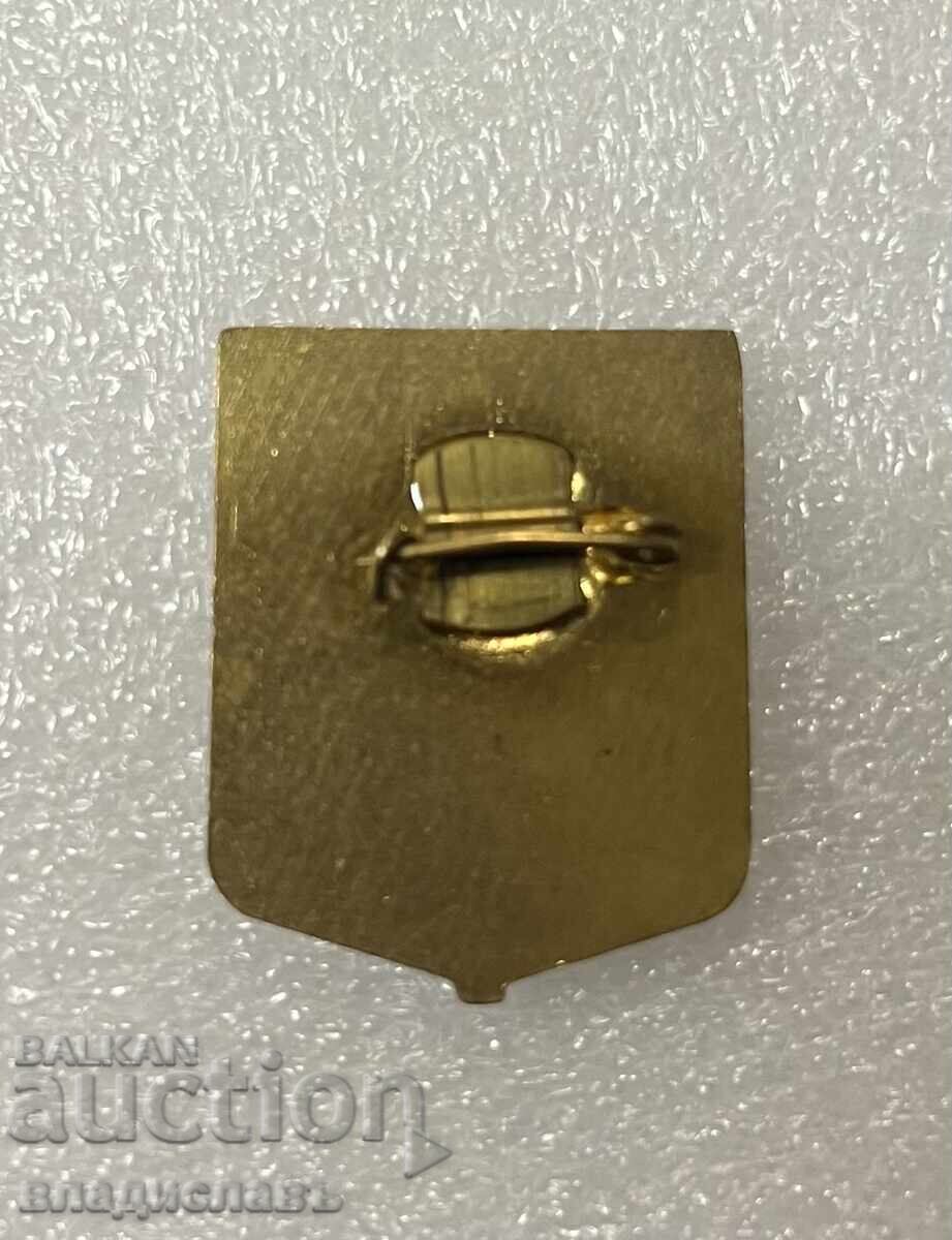 Military badge of the Bulgarian Air Force - heavy metal with price 25.00 BGN | € 12.78 Military badge of the Bulgarian Air Force - heavy metal with price 25.00 BGN | € 12.78