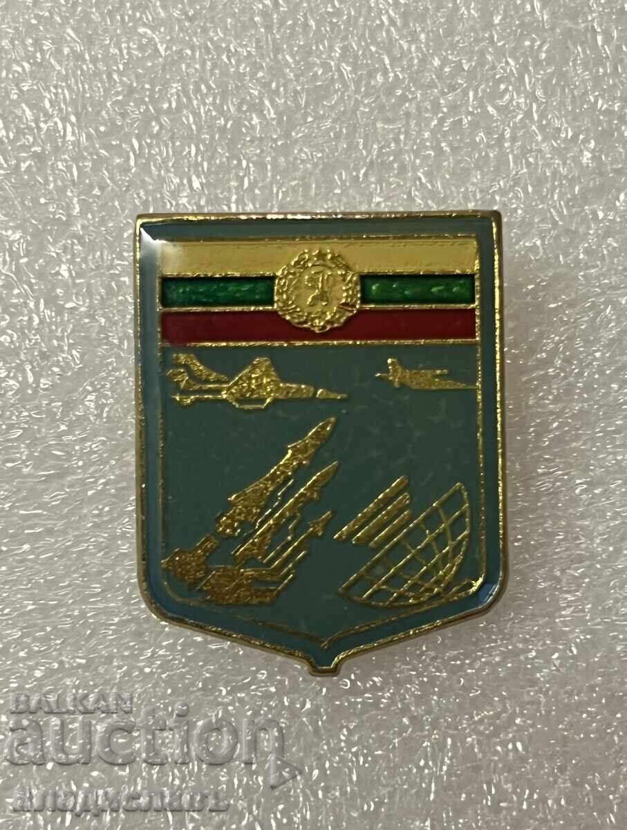 Military badge of the Bulgarian Air Force - heavy metal Military badge of the Bulgarian Air Force - heavy metal