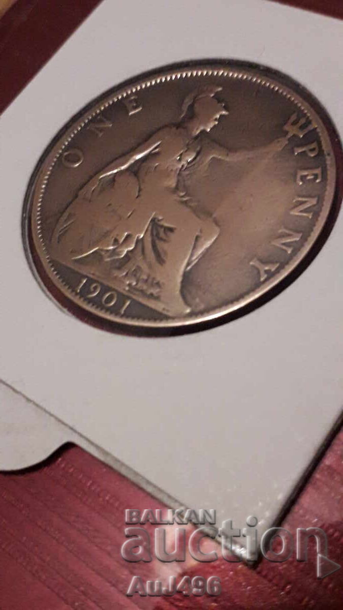 Auction  ONE PENNY 1901