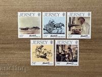 Джърси - 100 г. от рождението на Едмънд Блампид (1986) MNH