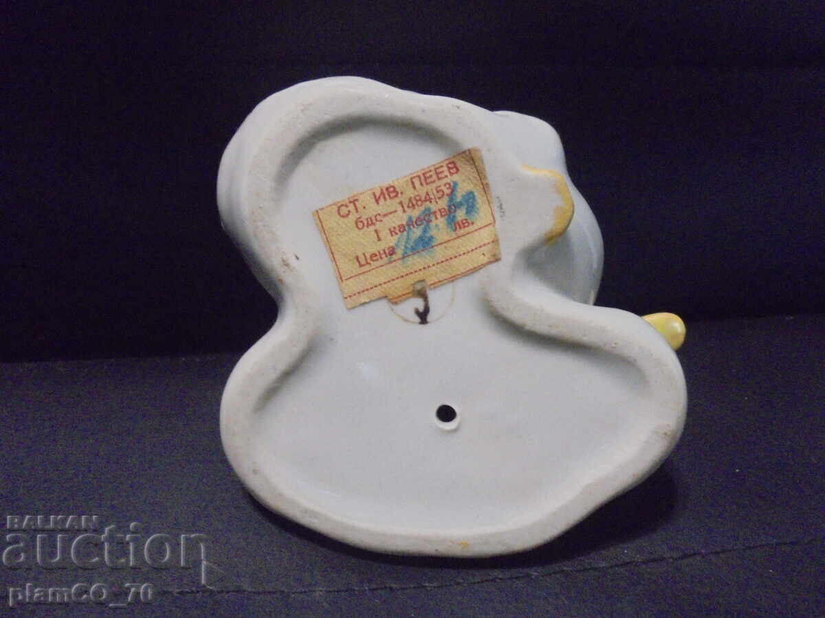 №8402 Old collectible porcelain figure - Two ducks - 6