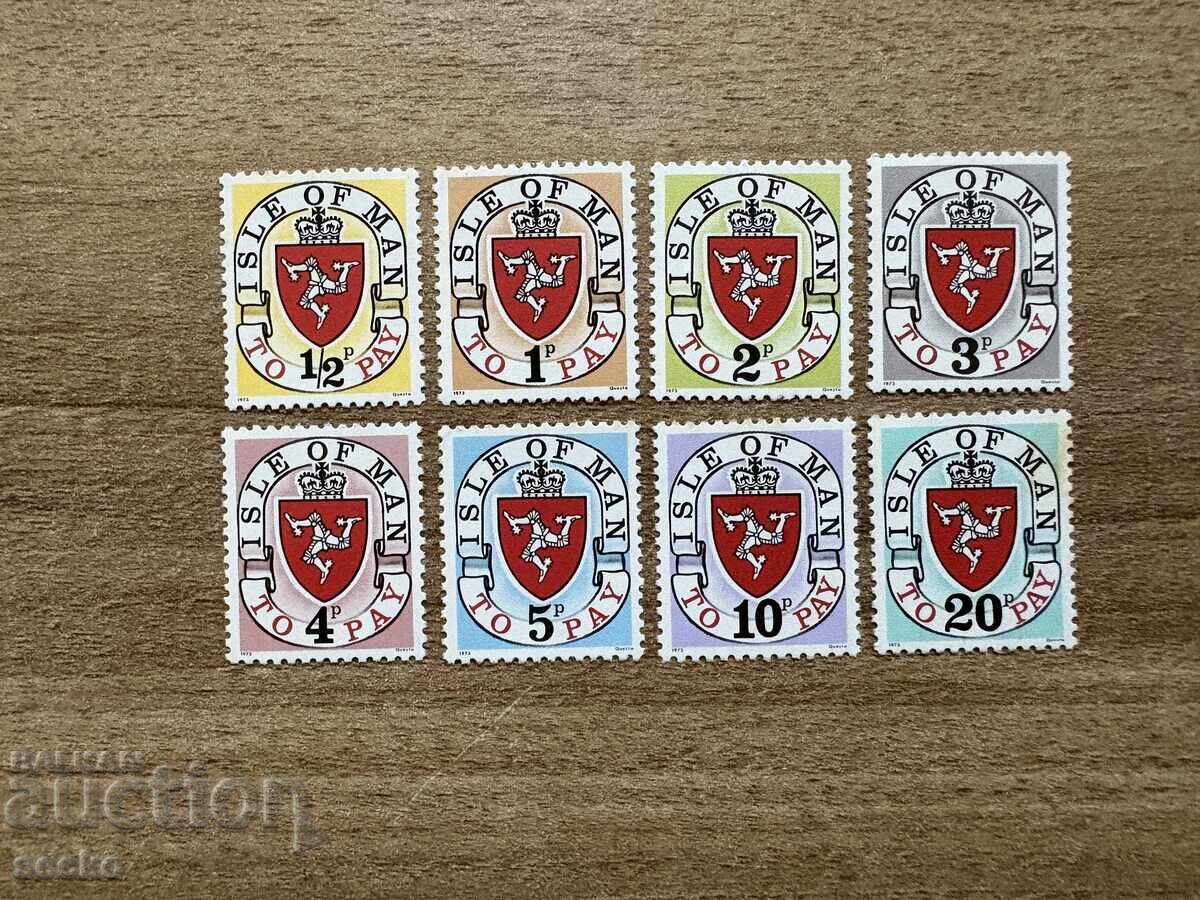 остров Ман - Герб (1975) MNH остров Ман - Герб (1975) MNH