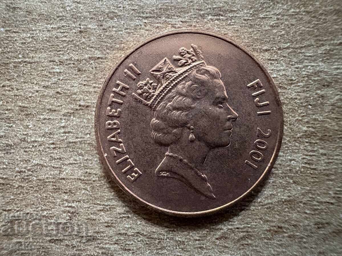 Fiji - 2 cenți (2001) cu preț € 0.36 | 0.70 BGN
