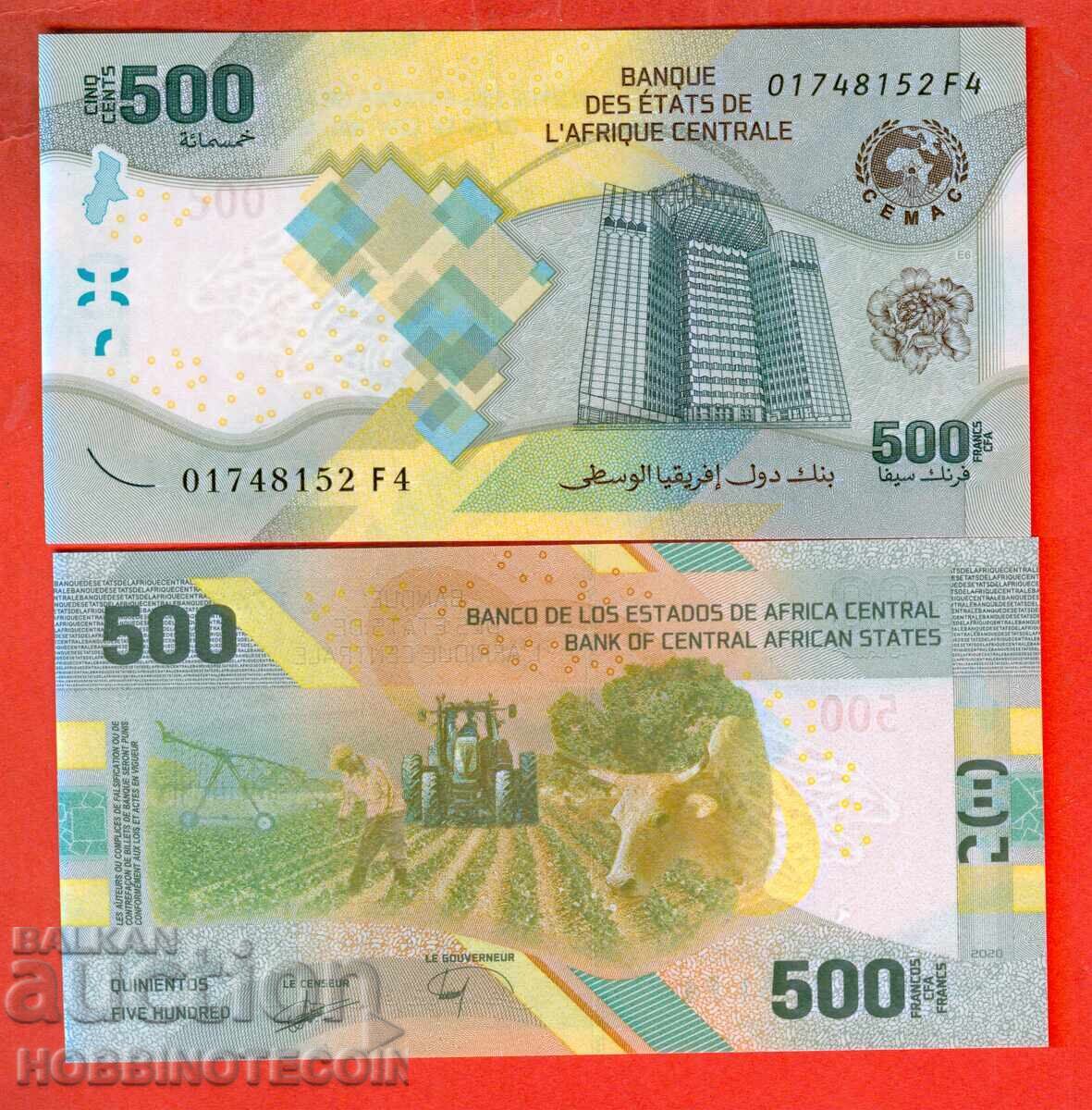 Κεντροαφρικανική Δημοκρατία 500 Φράγκα 2020 ΝΕΟ UNC Κεντροαφρικανική Δημοκρατία 500 Φράγκα 2020 ΝΕΟ UNC