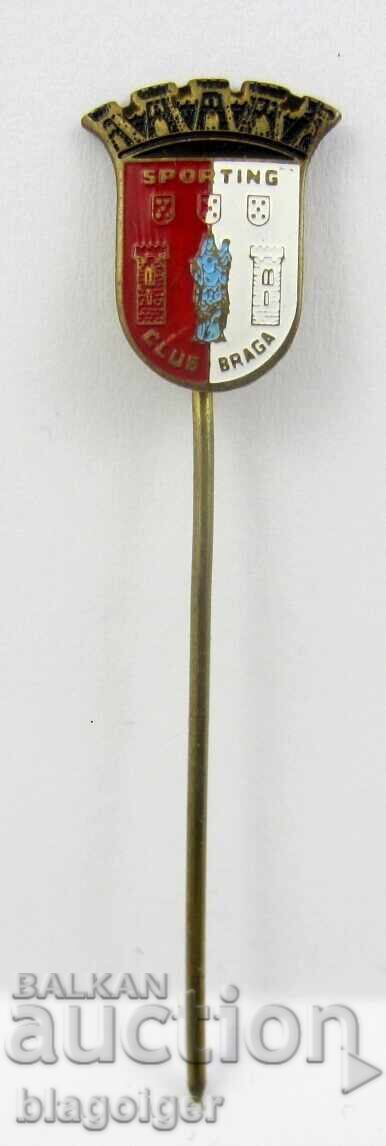 Old Football Badge - FC Sporting Braga - Portuguese Badge with price 9.99 BGN | € 5.11 Old Football Badge - FC Sporting Braga - Portuguese Badge with price 9.99 BGN | € 5.11