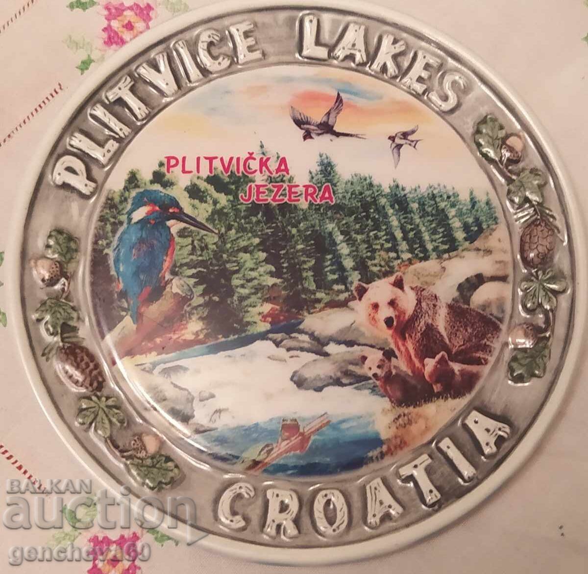 Σουβενίρ - πιάτο από Τάντζουρ/ Κροατία - 5