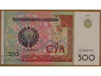 500 SUM 1999 godina, UZBEKISTAN - UNC