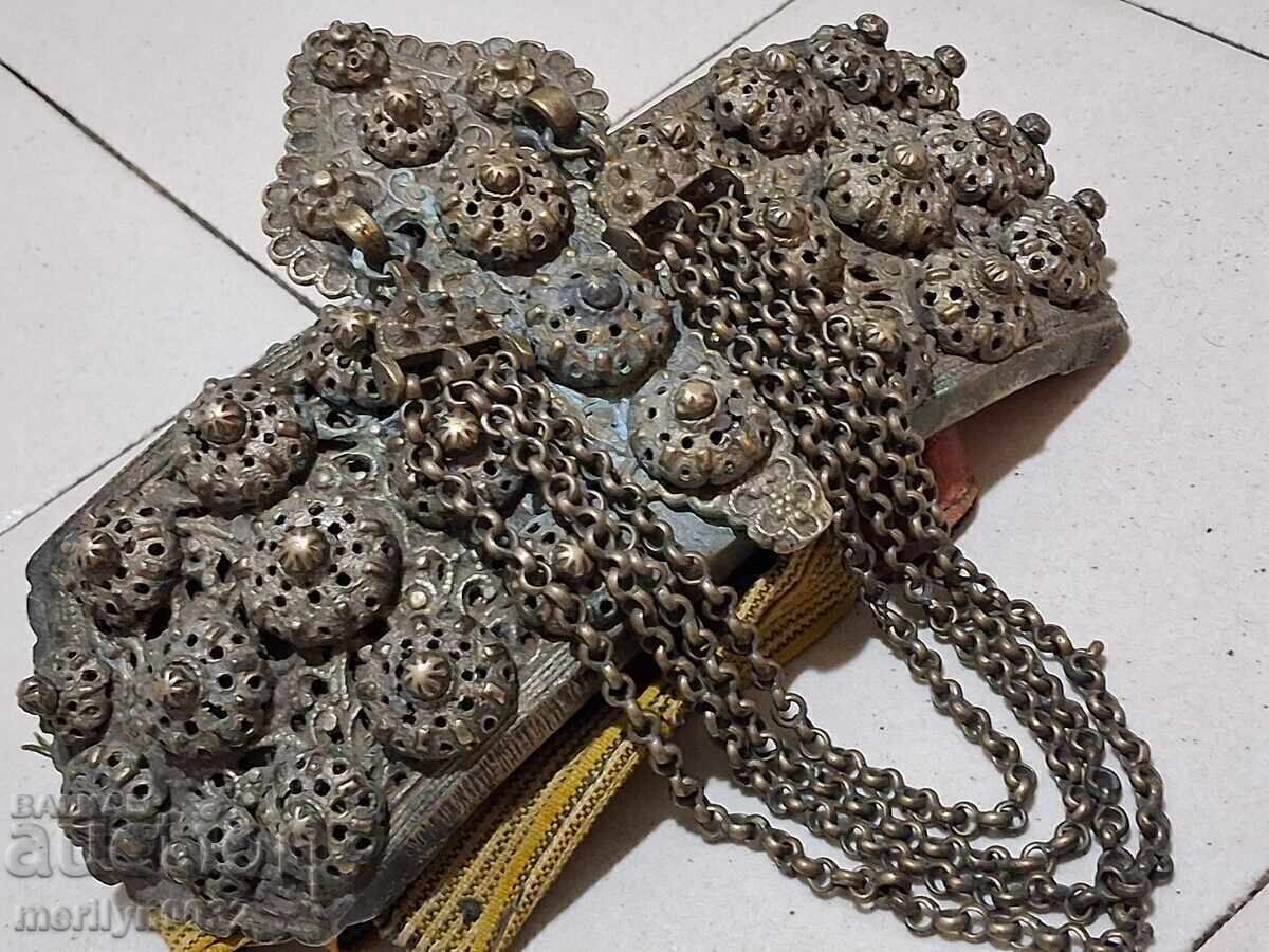 Delivery of Bulgarian Revival belt buckles TETEVEN silver 18th century pafta belt jewelry