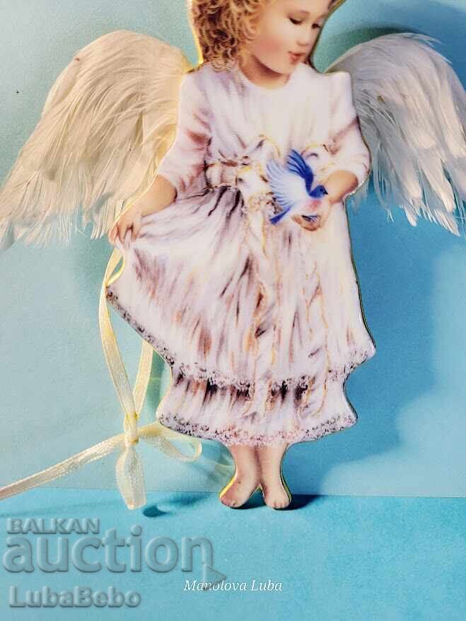 Аукцион Порцеланов Ангел "Heaven's Little Angels Ornaments" Аукцион Порцеланов Ангел "Heaven's Little Angels Ornaments"