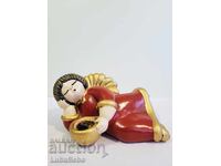 Ангел Соня с поставка за свещ.