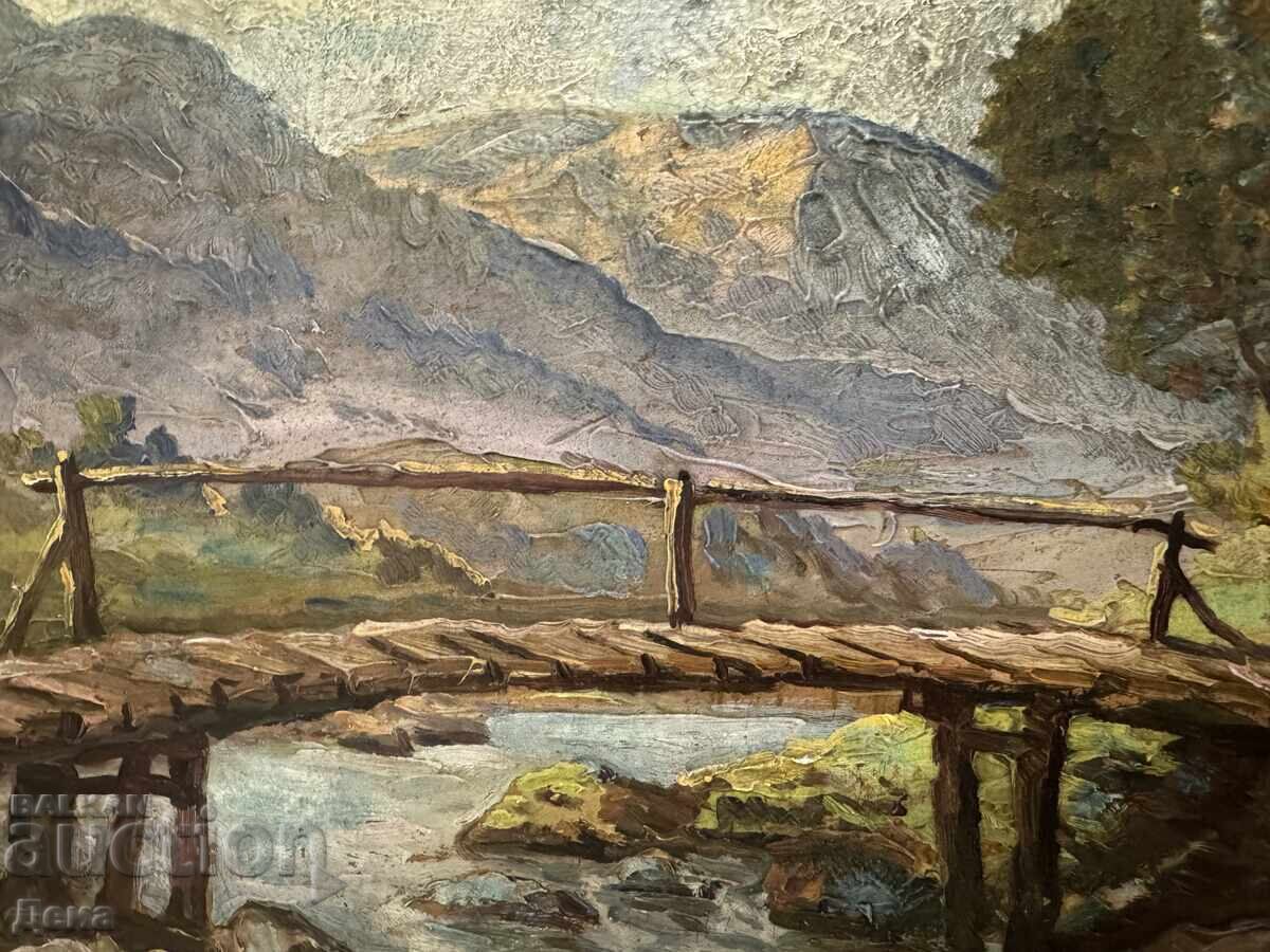 Pictură în ulei de Popov, 1942 - 5 Pictură în ulei de Popov, 1942 - 5