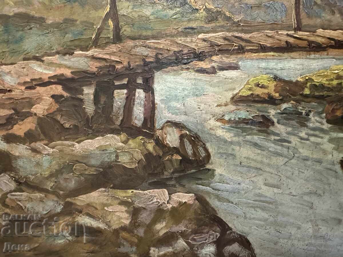 Pictură în ulei de Popov, 1942 - 6 Pictură în ulei de Popov, 1942 - 6