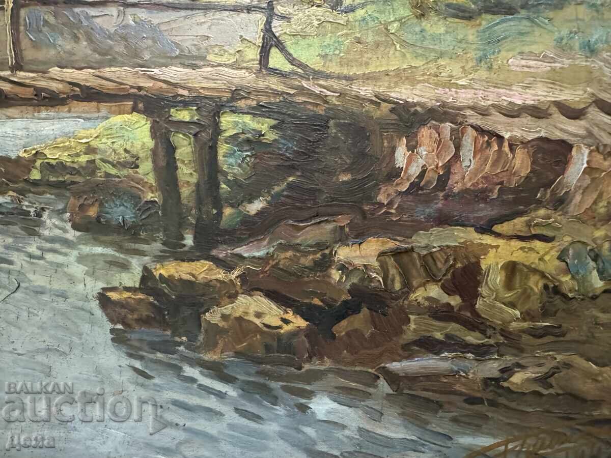 Pictură în ulei de Popov, 1942 - 7 Pictură în ulei de Popov, 1942 - 7