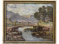 Попови маслена картина 1942г