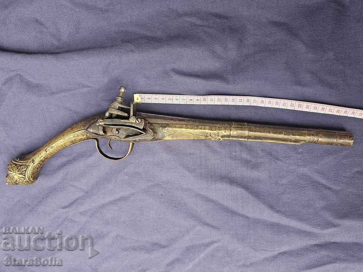 Pistol cu cremene balcanic, secolul al XIX-lea - 5 Pistol cu cremene balcanic, secolul al XIX-lea - 5